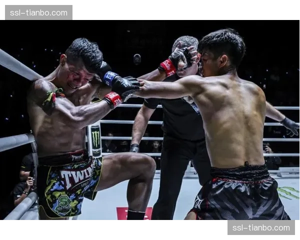 比赛因拳手头部意外相撞终止,裁判根据比分判定获胜方